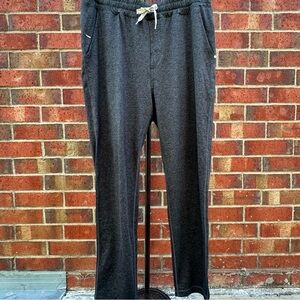 Vuori Men Lightweight Performance Jogger Drawstring Elastic Waist Charcoal M/L